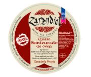 Imagen de Queso Natural de Oveja Entero Semicurado